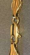 Impressive 28.3 Gram 18 Kt Gold Plated Herringbone Necklace