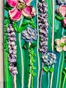 Heavy Textured Impressionistic Floral Painting