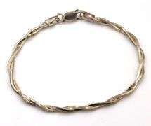 Group lot of 4 Vintage 925 sterling silver bracelets