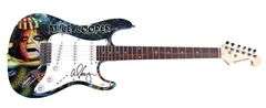 Alice Cooper Autographed Signed Graphics Photo Guitar ACOA