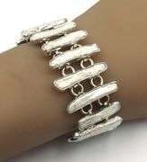 925 Sterling silver shell link bracelet