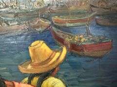 Inspirational artistic and bold vision Orignal Art by Roger Vejarano Roger Vejarano Familia ed pesca