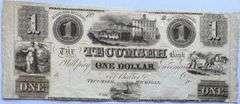 $1 Tecumseh Bank of Michigan.