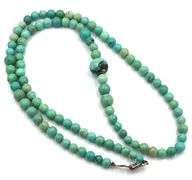 Turquoise beaded necklace