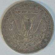Rare key date 1892-CC Morgan Silver Dollar in XF