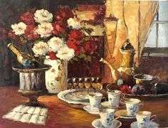 Large Still-Life Oil Painting by McKay