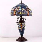 Dragonfly Stained Glass Table Lamp