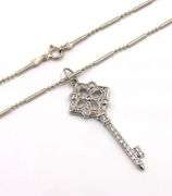 Group lot of 9 Vintage 925 sterling silver necklaces