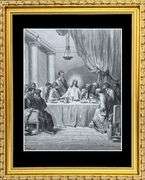 From 'The Bible Gallery', Antique Gustave Dore Circa 1880