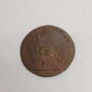 1795 Halfpenny Middlesex Pidcock Exhibition Token