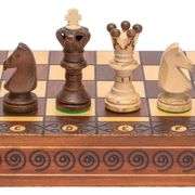 Ambassador Wooden Chess Set Handcrafted European Chessmen