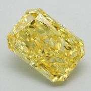 High quality Fancy yellow Diamond " 1.66 CT lab grown Fancy yellow diamond"