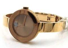 Movado bold bangle quartz watch