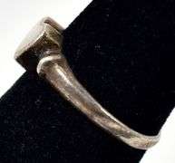 Mother of Pearl Heart Ring in Sterling Silver