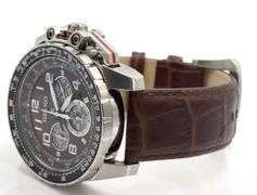 Seiko sportura chronograph stainless steel watch
