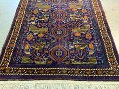 Fine Afghan Baluchi Rug 3.9x6.4
