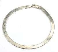 Group lot of 4 Vintage 925 sterling silver bracelets