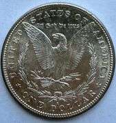 1882 S Frosty White BU Morgan Dollar
