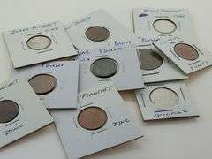 Lot of 10 Assorted Blank Planchets