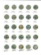Set of 115 Roosevelt Dimes in Albums: 1946-2002-D