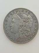 1902 Morgan Silver Dollar, Circulated "Cleaned"