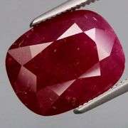 Substantial size and color in this 8.65ct Mozambique Ruby