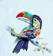 UNIQUE AND BEAUTIFUL PAINTING ON CANVAS