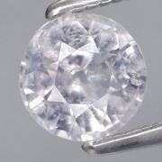 Untreated! 1.02ct Diamond white Sapphire solitaire!