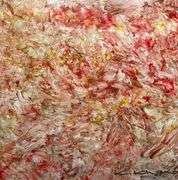Original Oil on Paper "Abstract Series" by Kamran Khavarani
