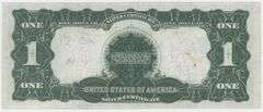Crisp nearly new 1899 Series $1 Large Size Black Eagle Silver Certificate