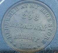 1863 Straights Elephantine Shoe Store CWT