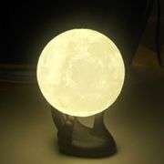 16 Colors Moon Lamp Night Light with Hand Stand