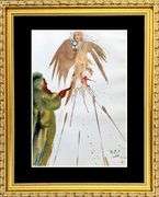 Vintage Salvador Dali From 'Jerusalem Bible'