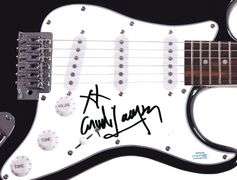 Cyndi Lauper Autographed Signed Guitar ACOA