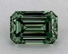 Very high quality Fancy Green Diamond " 1.01 CT lab grown Fancy Green diamond"