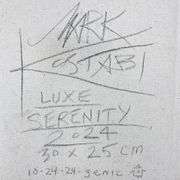 Luxe Serenity by Kostabi