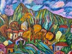 Iconic creative masterpiece by Manor Shadian (1931- ) Manor Shadian A Place in the Valley