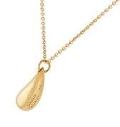 Tiffany & Co. Elsa Peretti Teardrop Pendant Necklace in 18K