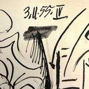 Carnet de Californie 3.11.55-IV by Picasso (1881-1973)