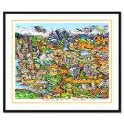 O Beautiful for Spacious Skies by Charles Fazzino
