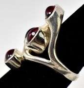 Amethyst Gemstone Ring in Sterling Silver