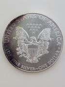 2009 American Silver Eagle, Purple Toned