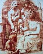 Fantastic Pablo Picasso, Three Women at the Fountain