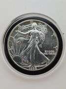 1989 American Silver Eagle In Capsule