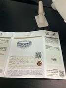 CETIFIED BRAND NEW PLATINUM DIAMOMND RING
