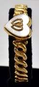 Mother of Pearl Sweetheart bracelet in Costume Jewelry