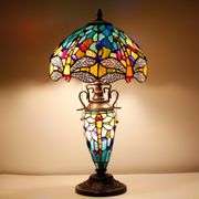 Dragonfly Stained Glass Table Lamp