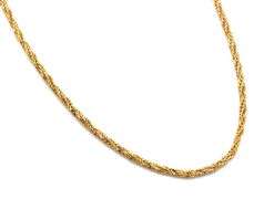 18kt Yellow gold Tinsel chain necklace