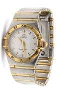 Omega constellation 2 tone quartz watch