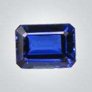 2.63 Sapphire, Octagonal step Lab grown Sapphire